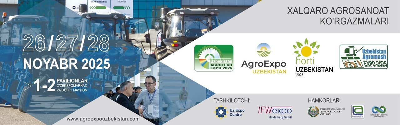AgroExpo Uzbekistan / Agrotech Expo / Horti Uzbekistan 2025